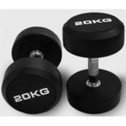 RUBBER ROUND DUMBBELL